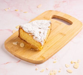 French Almond cake slice