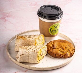 Lunch Combo(Any Wrap + Cookie + Coffee)